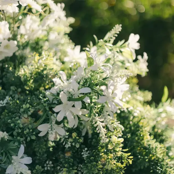 Ceremony decor by Something Borrowed Co.