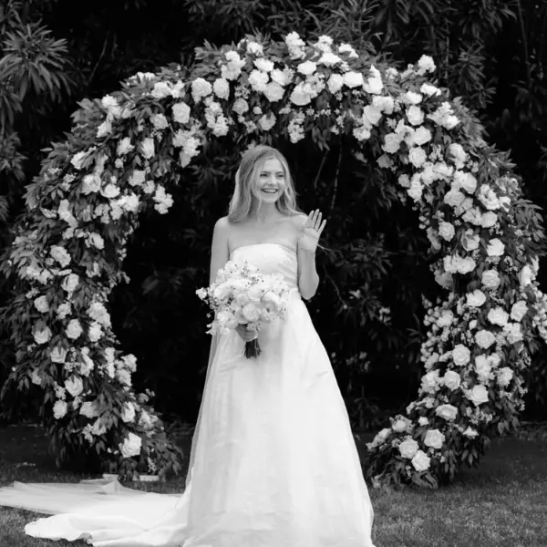 Ceremony decor by Something Borrowed Co.